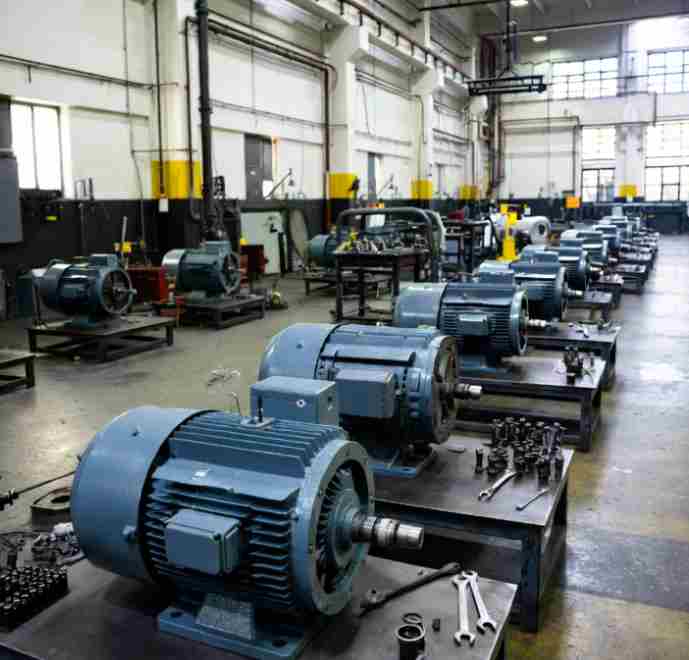 Industrial High Voltage Motor Manufacturer